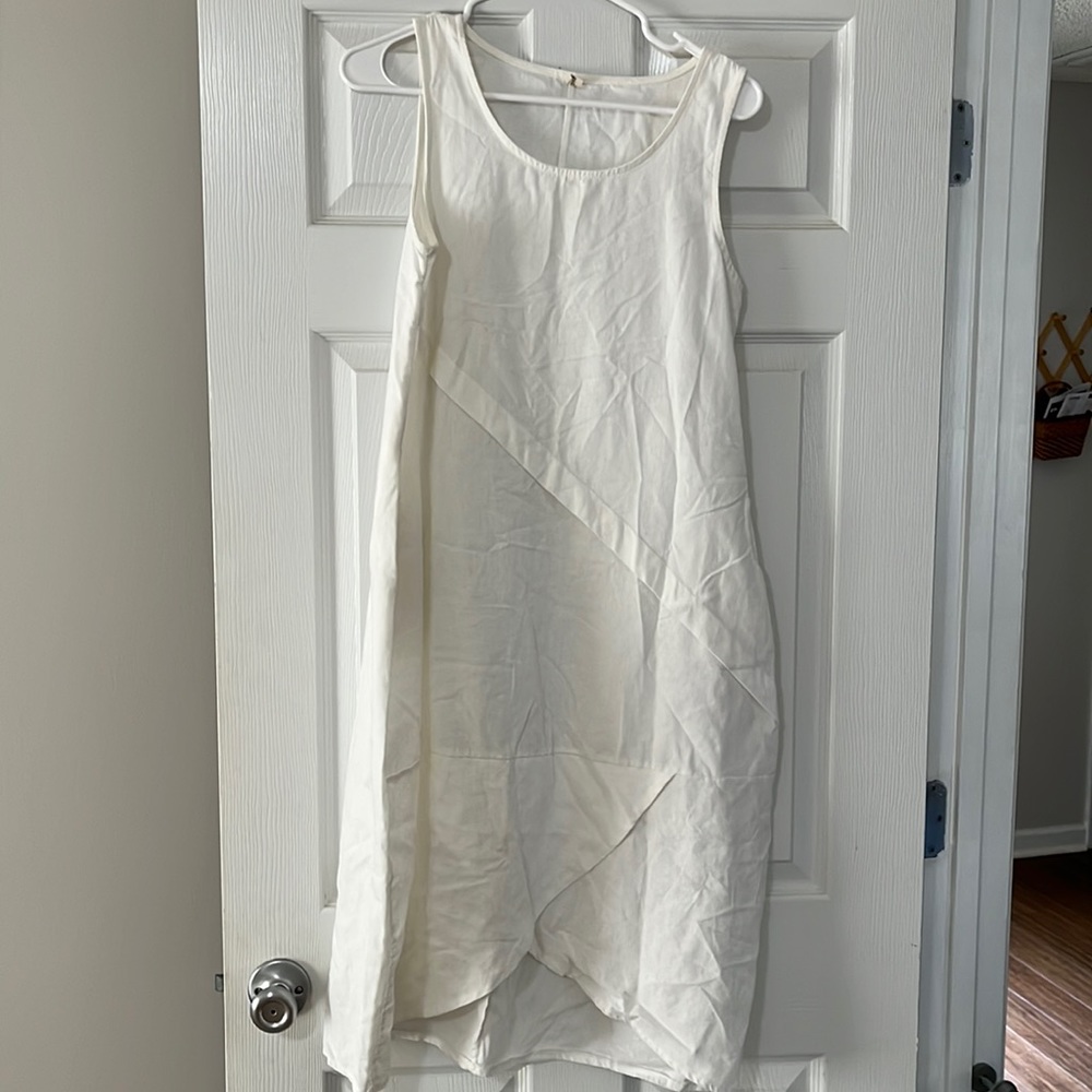 linen tank dress
